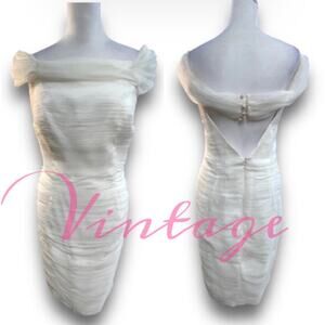 Monique Lhuillier Bridesmaids Label Vintage Wedding/Cocktail Dress SZ 16